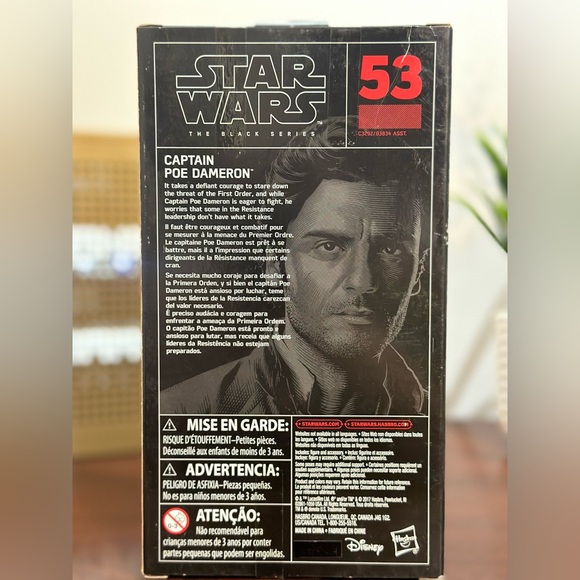New Star Wars The Black Series Captain Poe Dameron  Figure - Picture 7 of 7